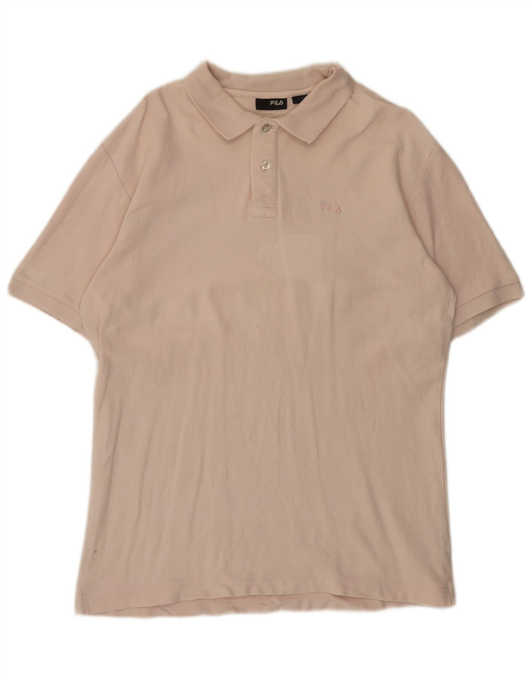 FILA Poloshirt til mænd Medium Beige Bomuld