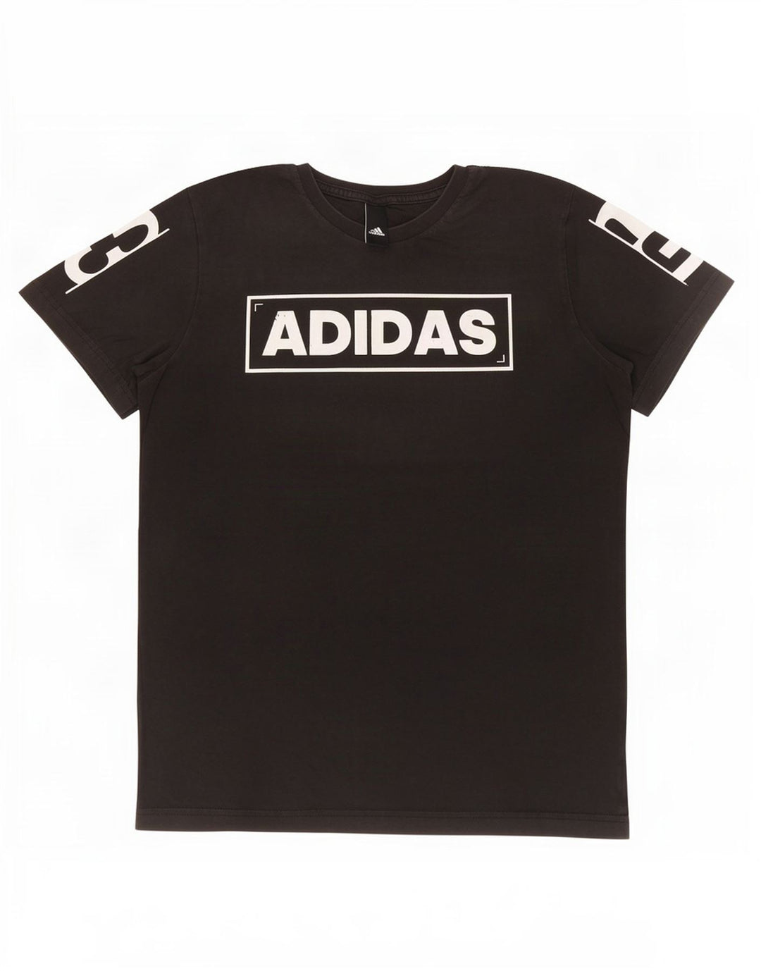Adidas Grafisk T-shirt top til mænd, lille sort