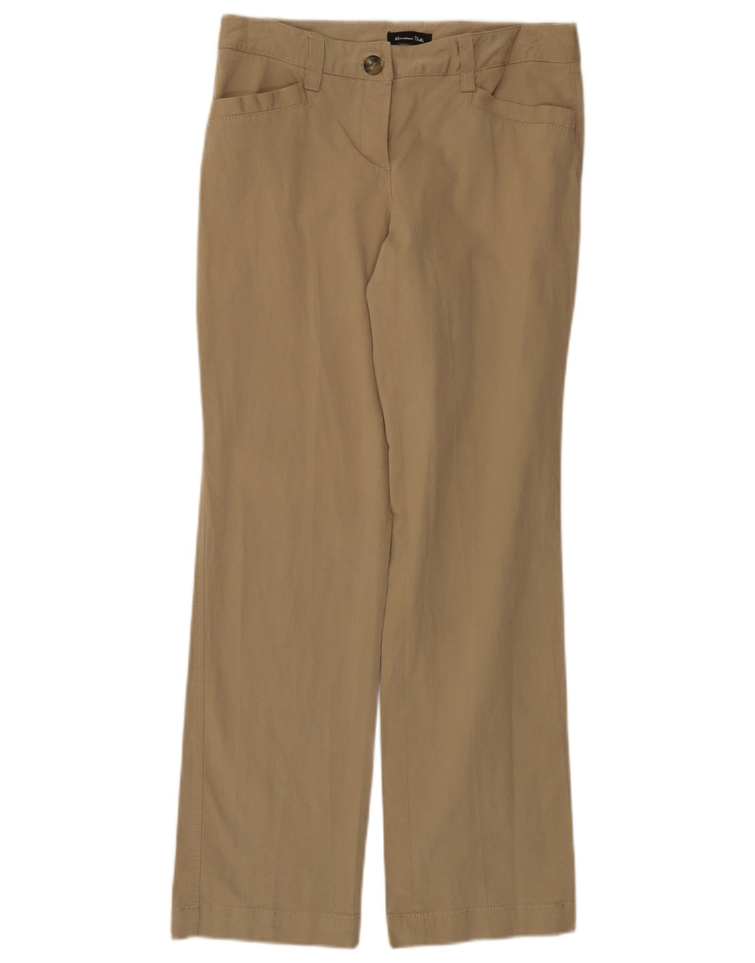 Massimo Dutti Dame Bootcut Casual Bukser EU 42 Large W32 L32 Beige