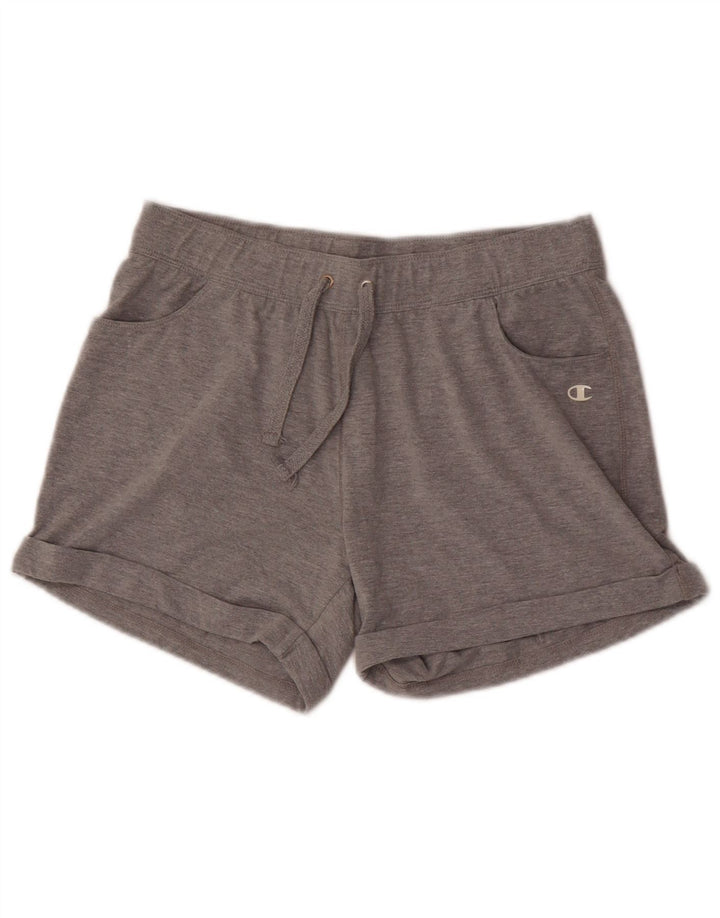 Champion sportsshorts til kvinder UK 12 mellemgrå bomuld