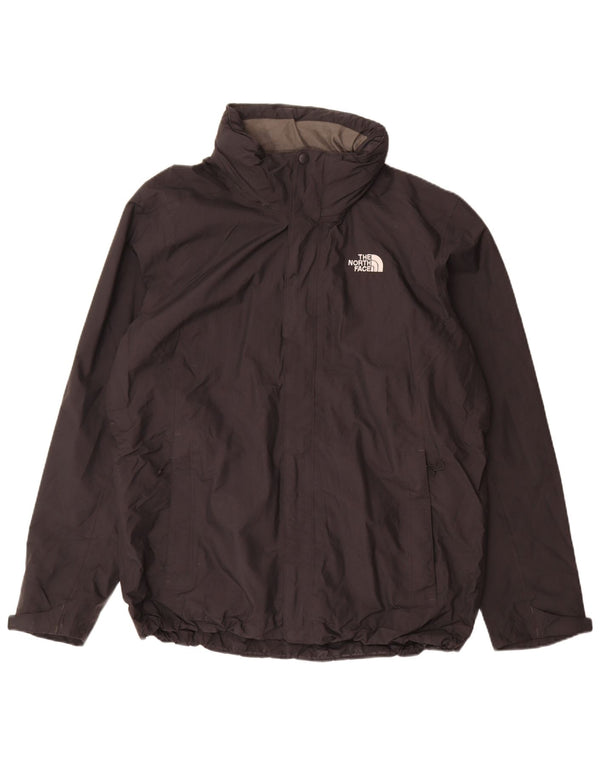 The North Face Herre Dryvent Hooded Rain Jacket UK 40 Large Black Nylon