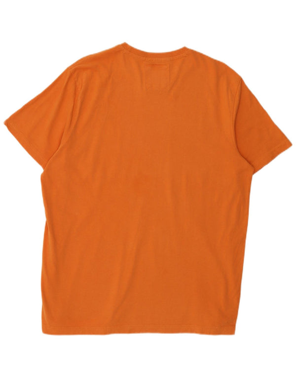 J. Crew Herre T-Shirt Top XL Orange Bomuld