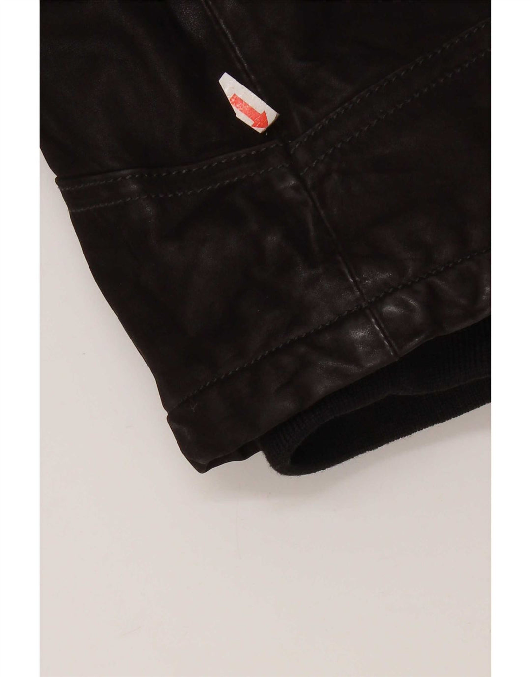 Patricia Herre Læder Windbreaker Coat UK 44 2XL Brun