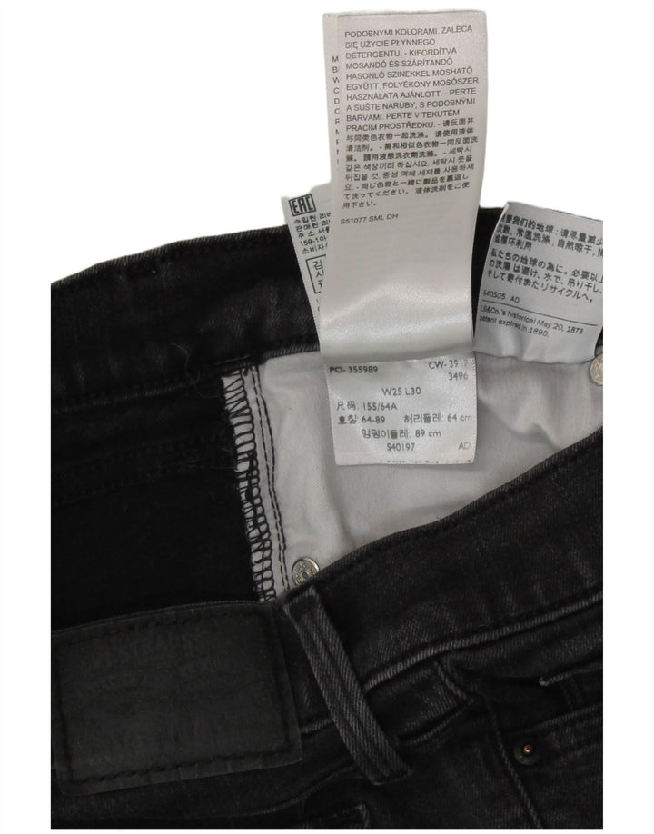 Levi's Womens 311 Shaping Skinny Jeans W25 L30 Grå