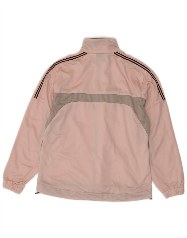 Diadora træningsdragt topjakke til kvinder IT 42 Medium Pink Colourblock Polyester