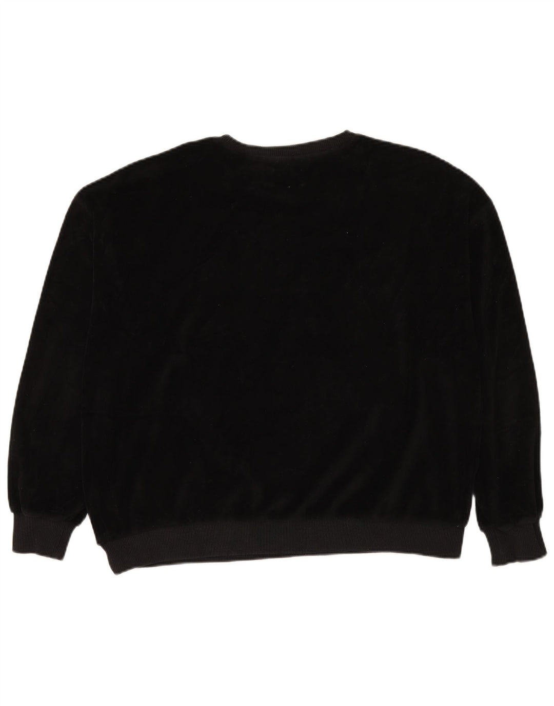 PEPE JEANS Dame Oversized Grafisk Sweatshirt Jumper UK 18 XL Sort