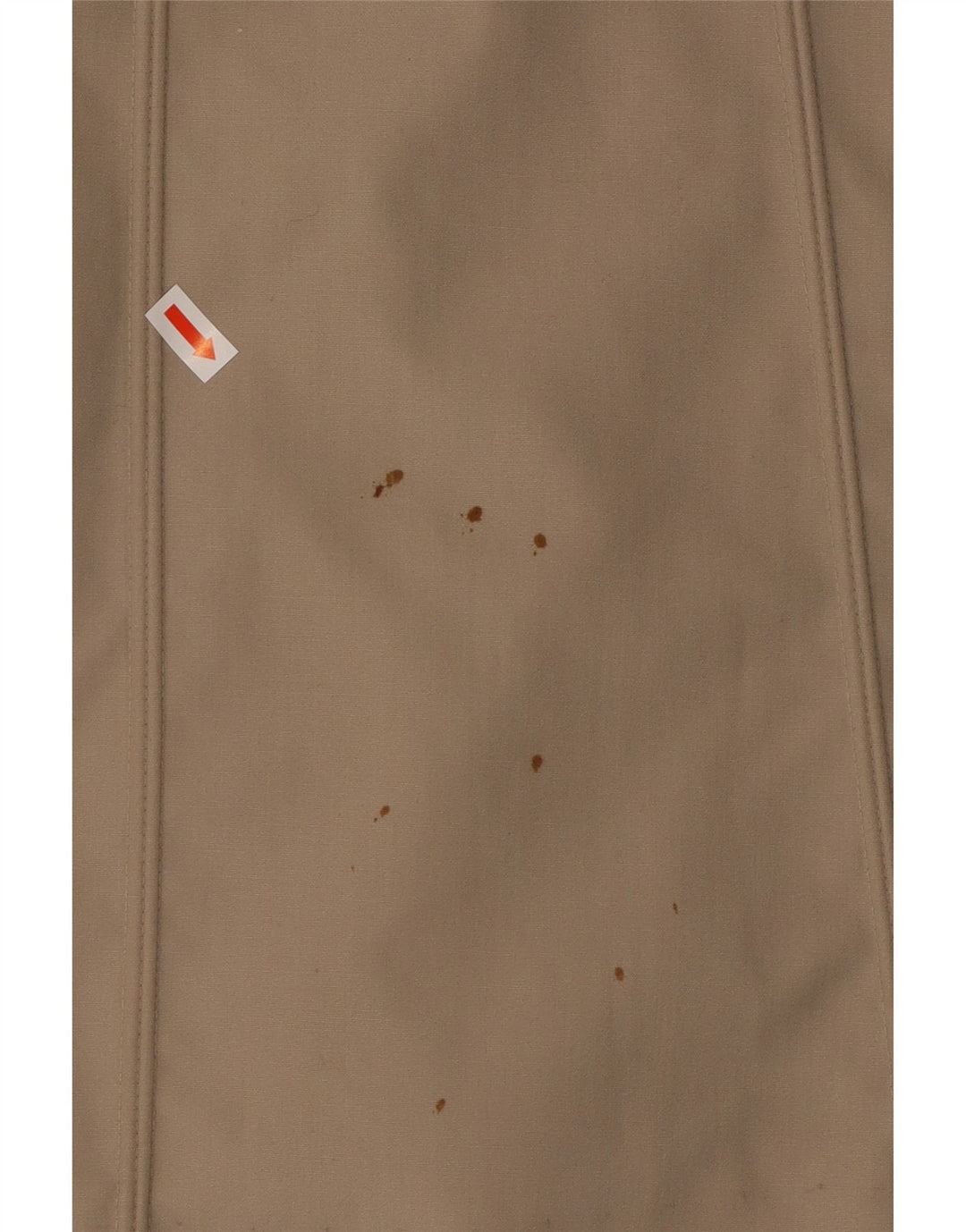 VINTAGE Oversized imiteret pelsoverfrakke til kvinder EU 40 Medium Beige Polyester