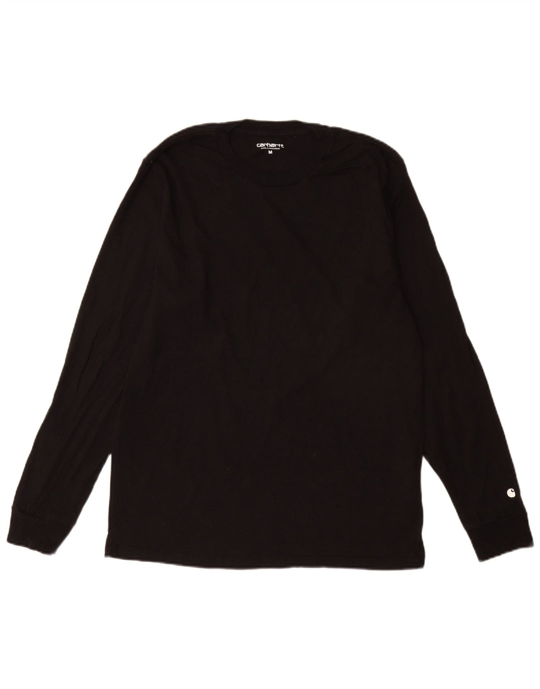 Carhartt Herre Top Langærmet Medium Sort Bomuld