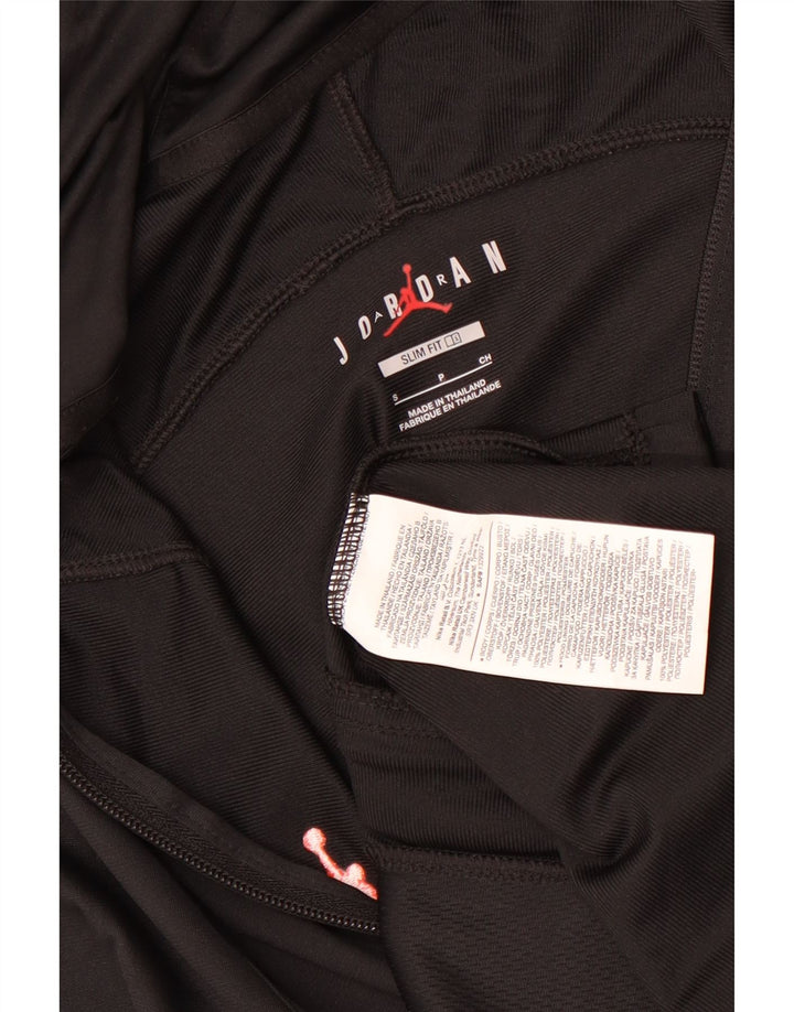 Jordan Herre Paris Saint- Germain Slim Fit Hættetrøje Sweater med lynlås lille sort