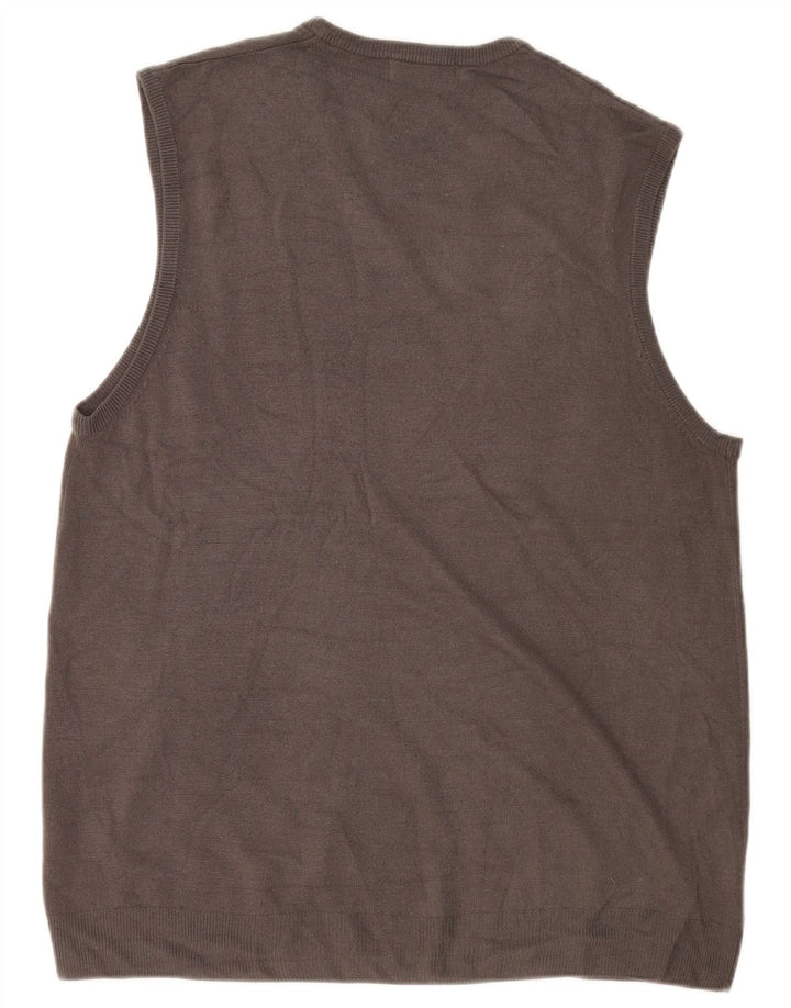 Marks & Spencer Herre Blue Harbor Vest Tank Top XL Grå Akryl