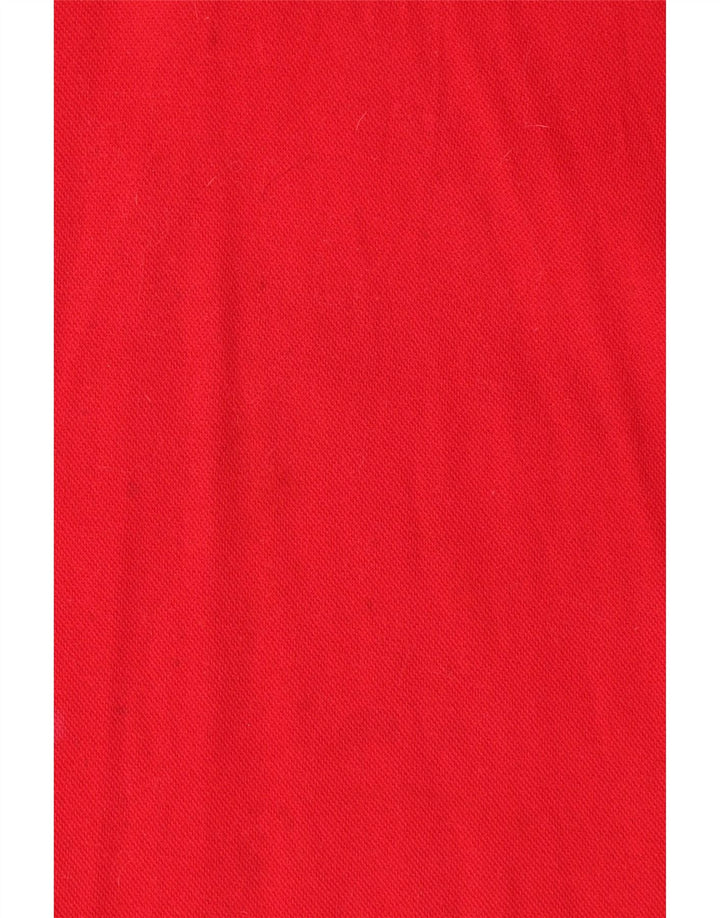 Sergio Tacchini Herre poloshirt IT 46 Lille rød bomuld
