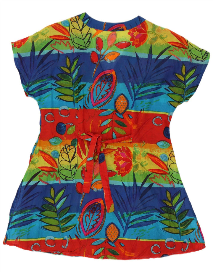 PHOOL Dame A-Line Kjole UK 10 Small Multicolored Floral Bomuld