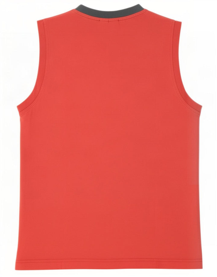 Kappa Herrevest Top Lille Rød Colourblock Bomuld