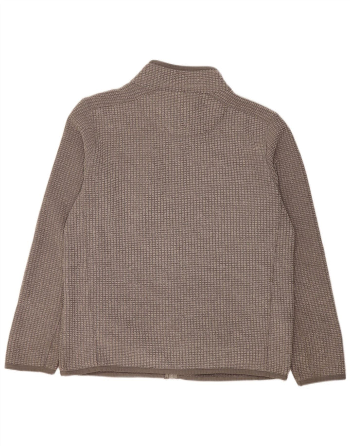 WEIRD FISH Fleecejakke til mænd UK 40 Large Grå Polyester