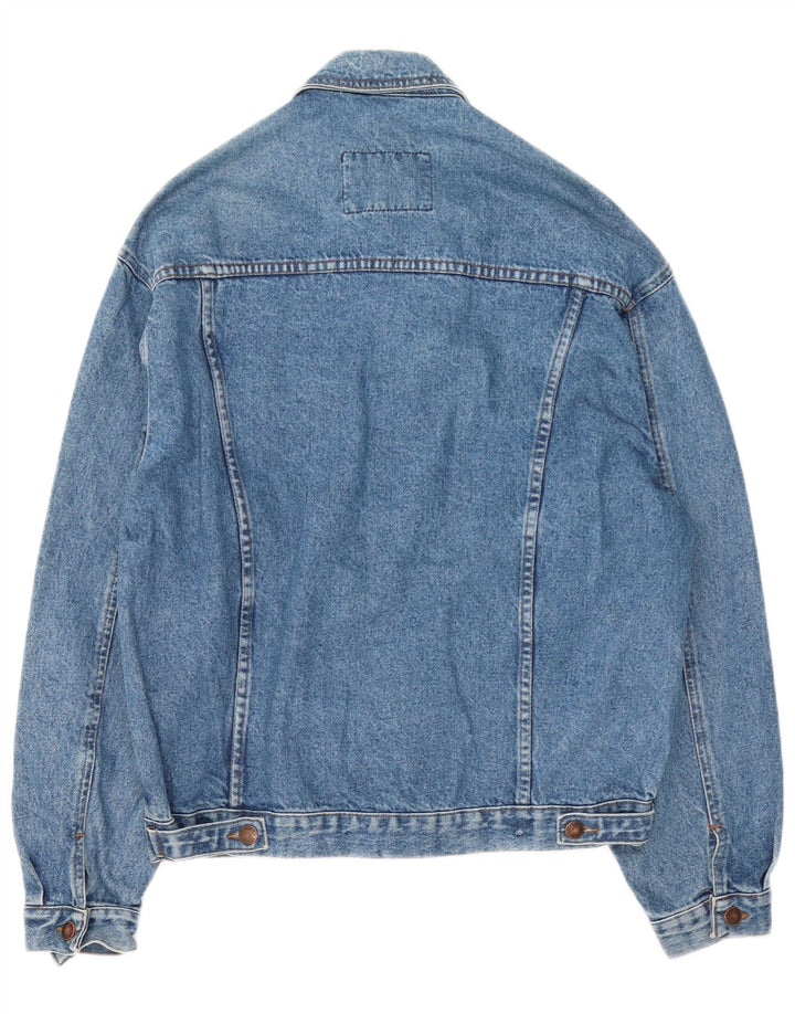 Casucci Herre denimjakke UK 38 Medium Blue Cotton