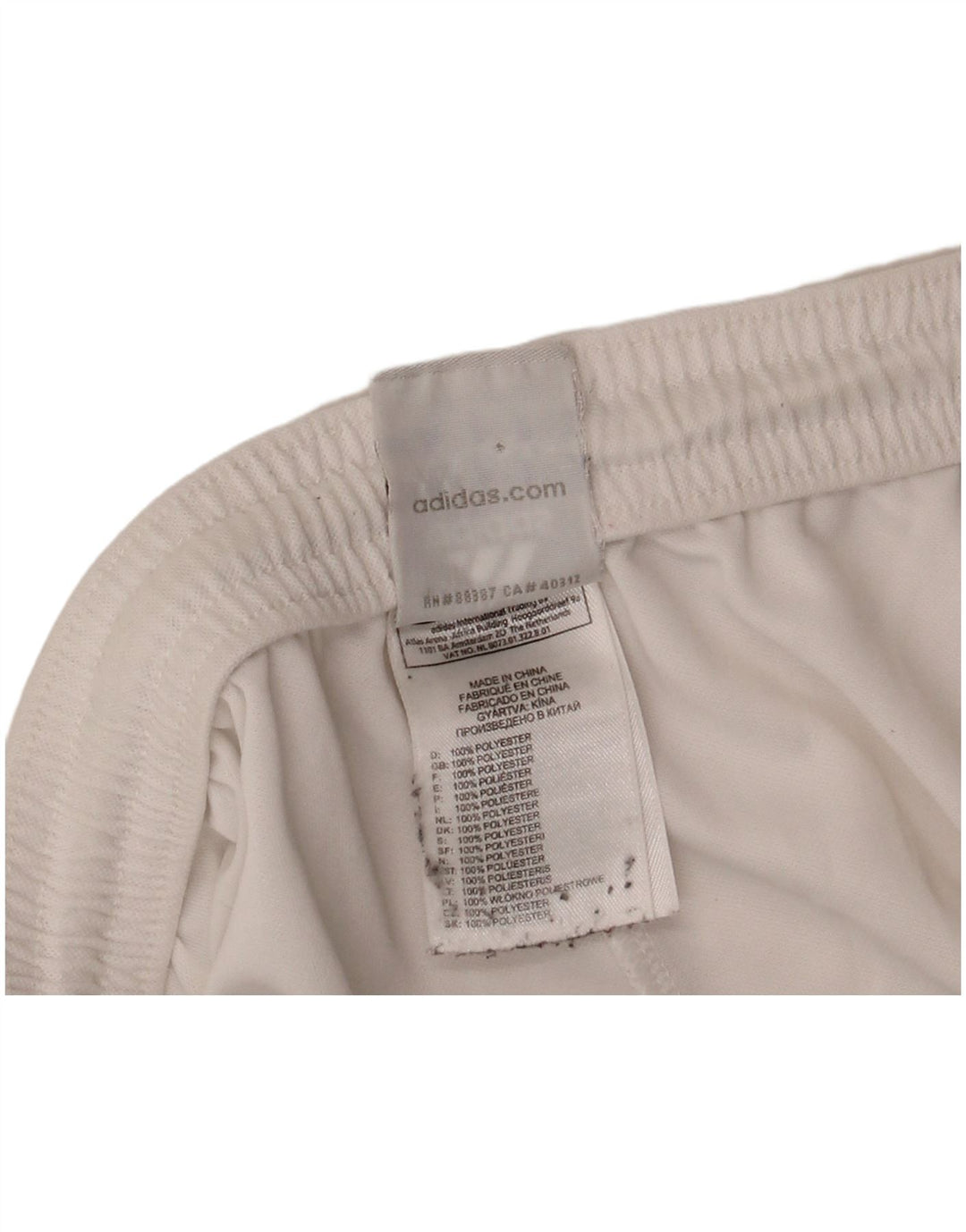 ADIDAS Herre Climalite Sportshorts Medium White Polyester