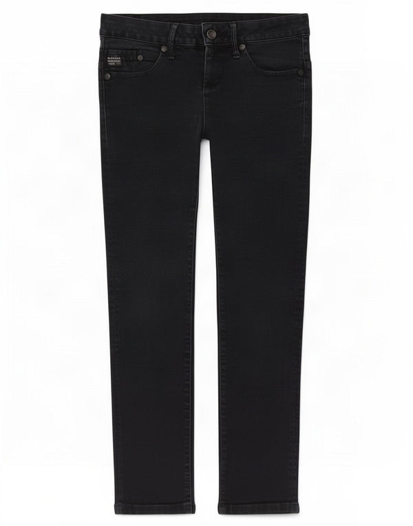 G-Star Dame Midge Slim Jeans med lav talje W27 L28 Marineblå bomuld