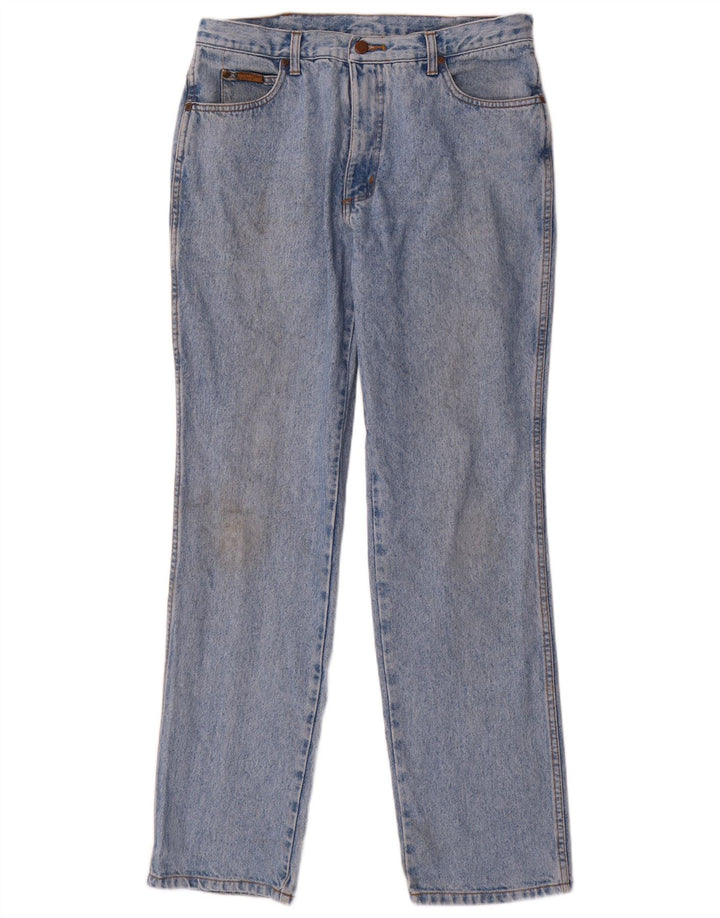 WRANGLER Straight Jeans til mænd W32 L33 Blå