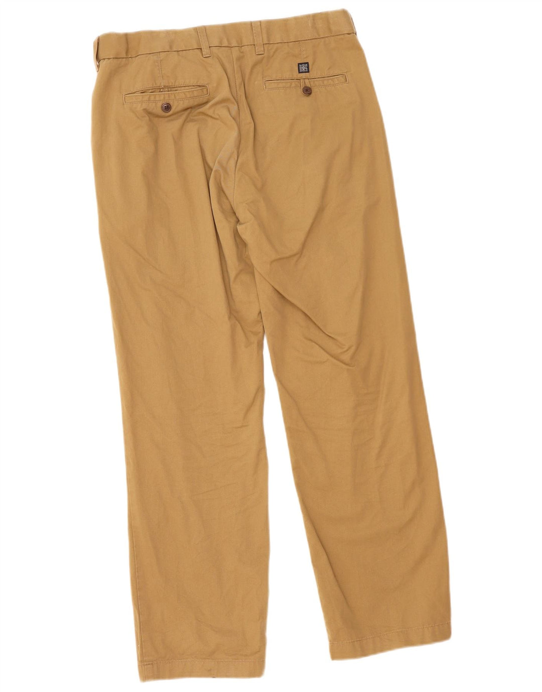 Marks & Spencer Herre Regular Chino Bukser W34 L31 Khaki Cotton