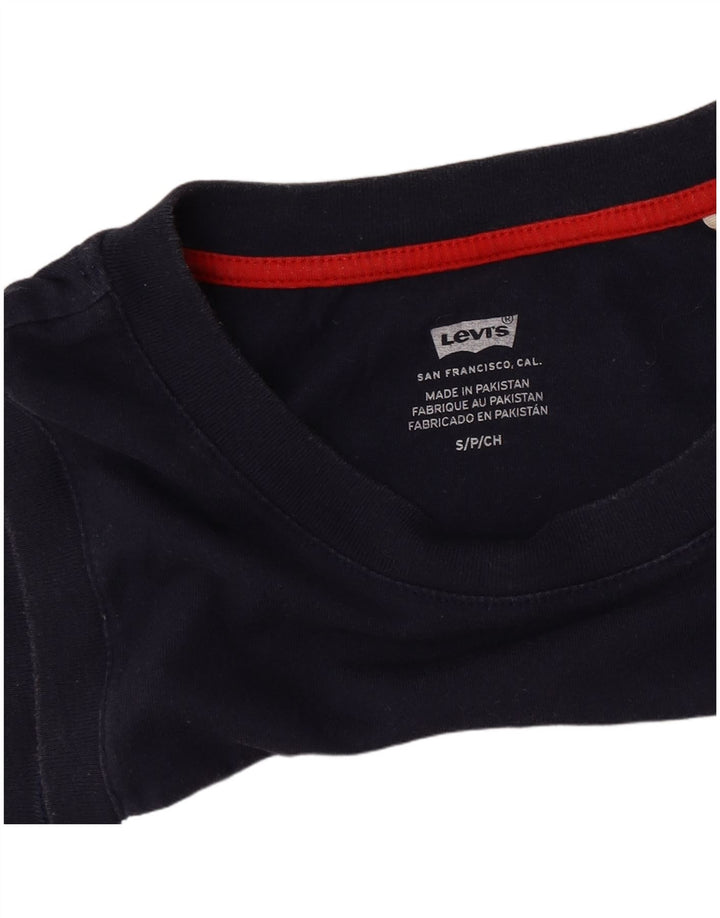 Levi's Womens Crop Grafisk Vest Top UK 10 Small Multicolor Colourblock