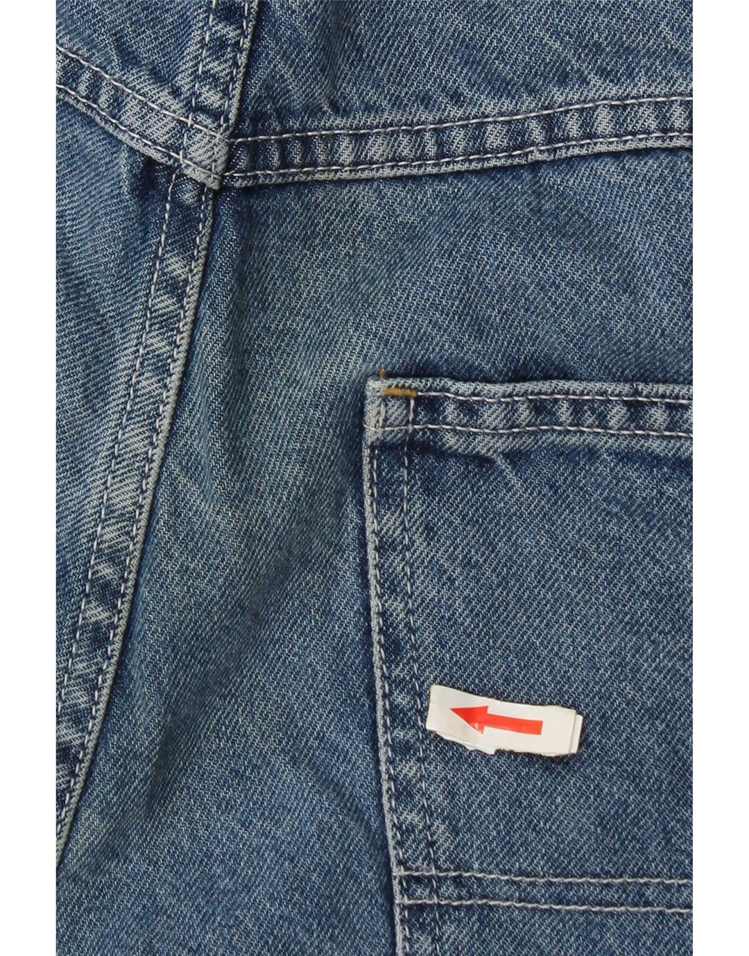 Dickies Herre Cargo Tapered Jeans W33 L32 Blå Bomuld