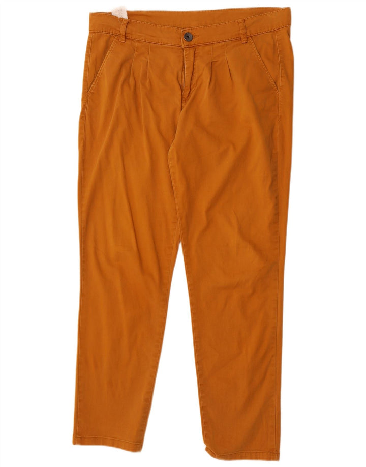 Benetton Dame Pegged Chino Bukser W34 L29 Orange