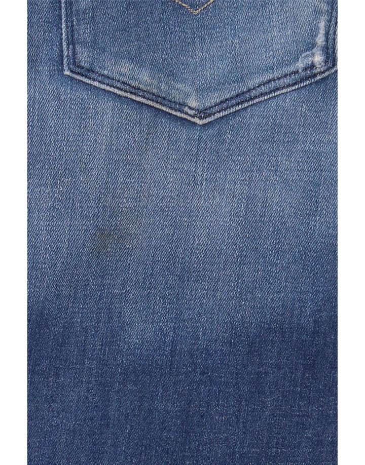 Replay Herre Slim Jeans W32 L32 Blå Bomuld