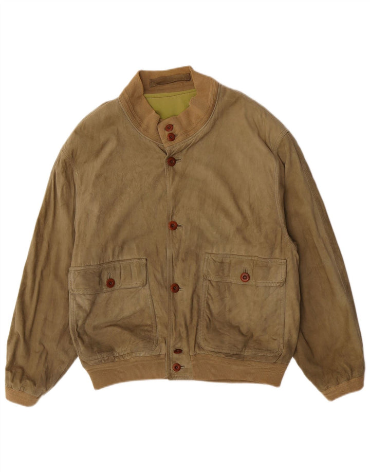Scout Herre Ruskind Bomber Jacket UK 40 Large Green