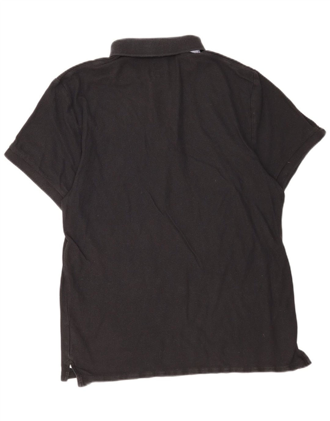 Nike Herre Grafisk Rugby Polo Shirt Stor sort bomuld