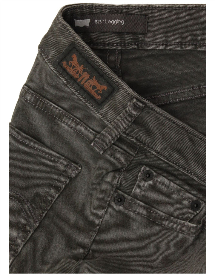 Levi's Dame 535 Legging Skinny Jeans W28 L29 Grå