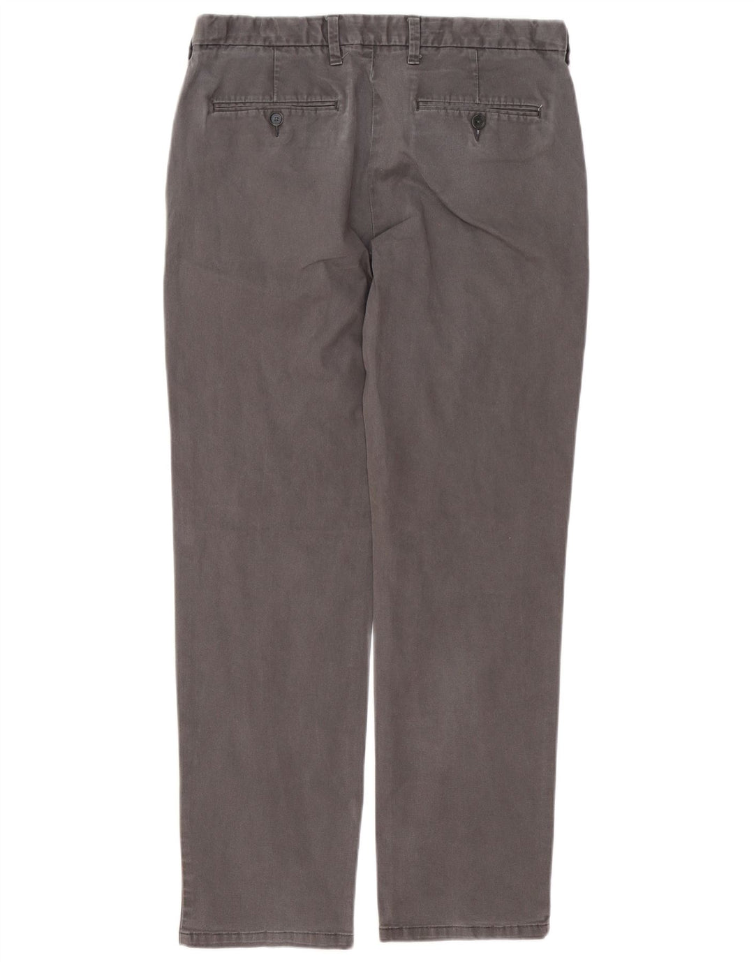 Marks & Spencer Herre Regular Fit Chinobukser W34 L30 Grå Bomuld