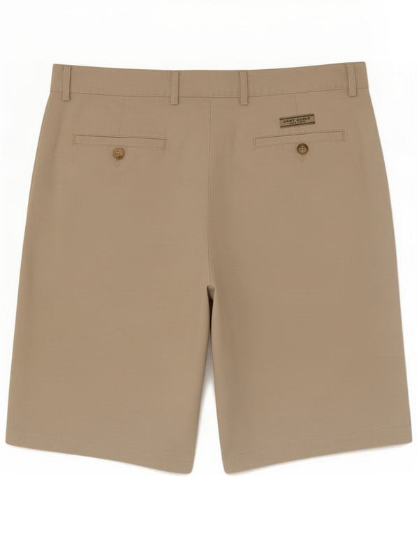 Gant Herre Pegged Chino Shorts Medium W32 Beige Bomuld