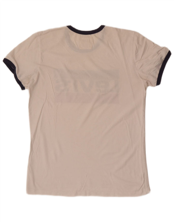 Levi's Boys Grafisk T-Shirt Top 15-16 år Hvid