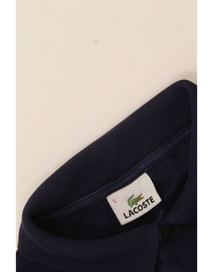 Lacoste Herre Polo Shirt Str. 5 Large Navy Blue