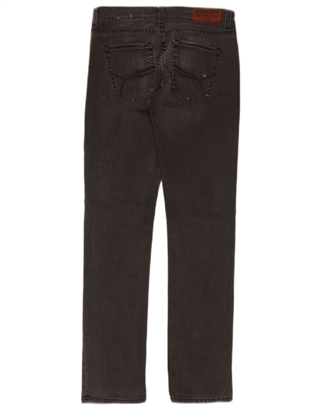 TOMMY HILFIGER Slim Jeans til kvinder W28 L32 Grå bomuld