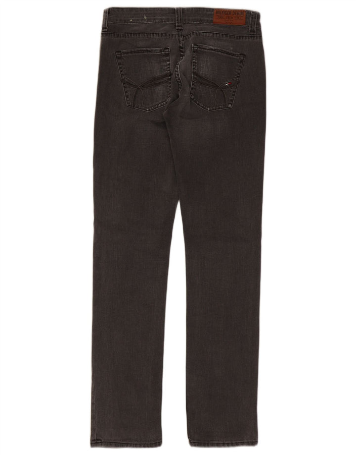TOMMY HILFIGER Slim Jeans til kvinder W28 L32 Grå bomuld