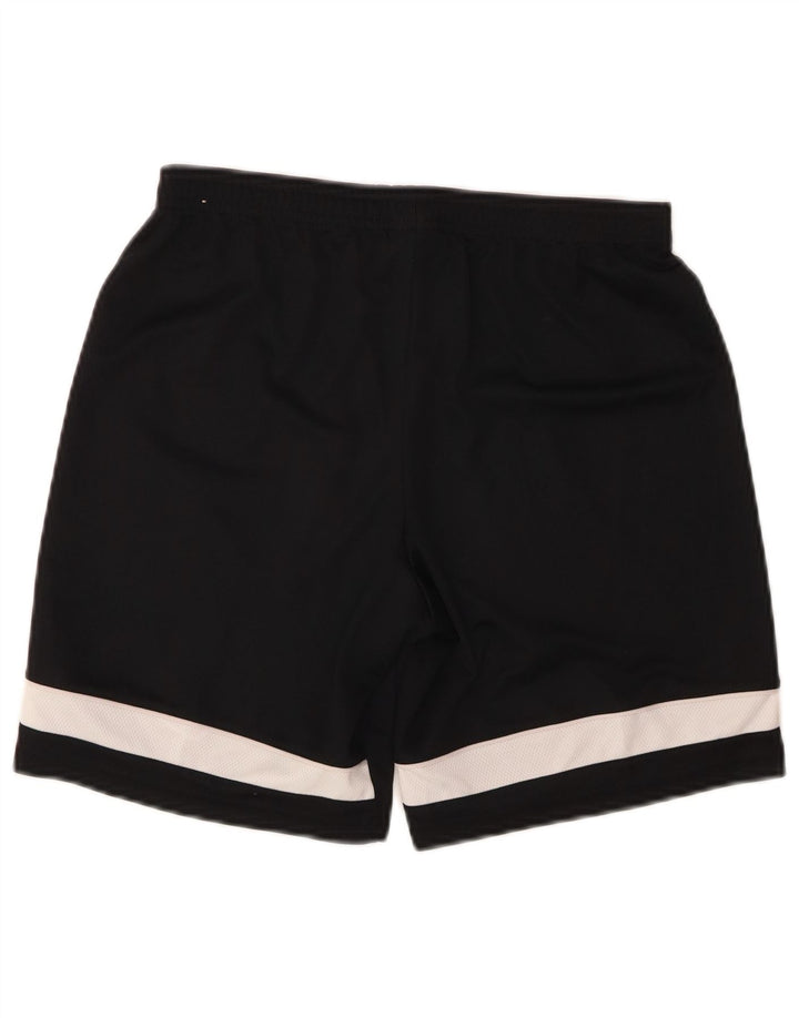 NIKE Mens Dri Fit Sport Shorts Small  Black Colourblock Polyester