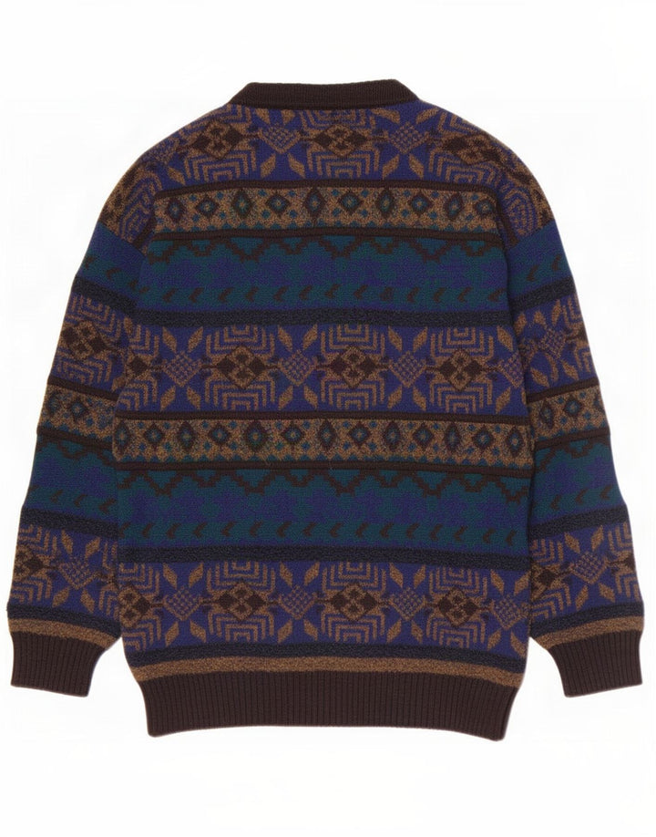 Chiarissimo Herre Crew Neck Jumper Sweater IT 48 Medium Flerfarvet