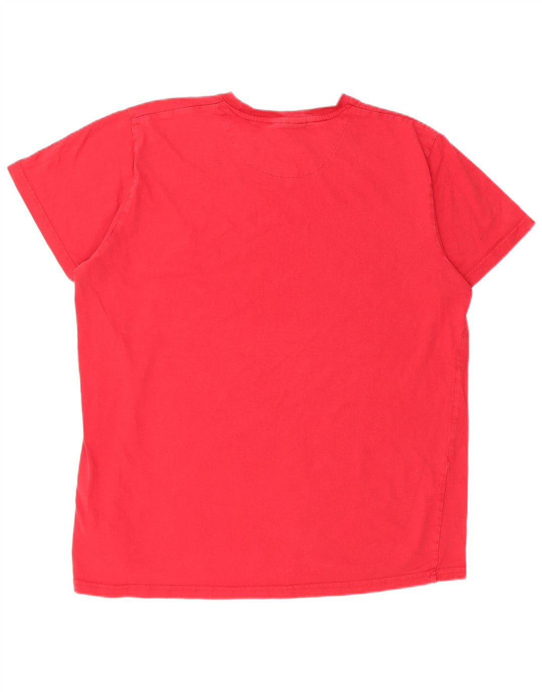 Pierre Cardin Herre T-Shirt Top 2XL Rød Bomuld