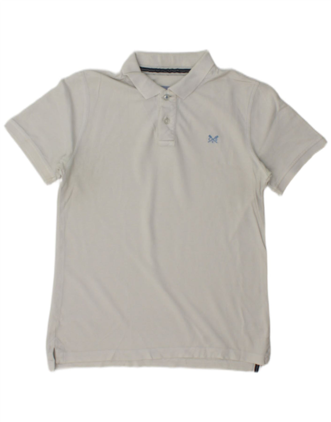 CREW CLOTHING Herre poloshirt Lille beige bomuld
