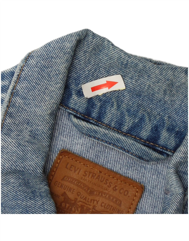 Levi's Herre denimjakke UK 34 XS Blå Bomuld