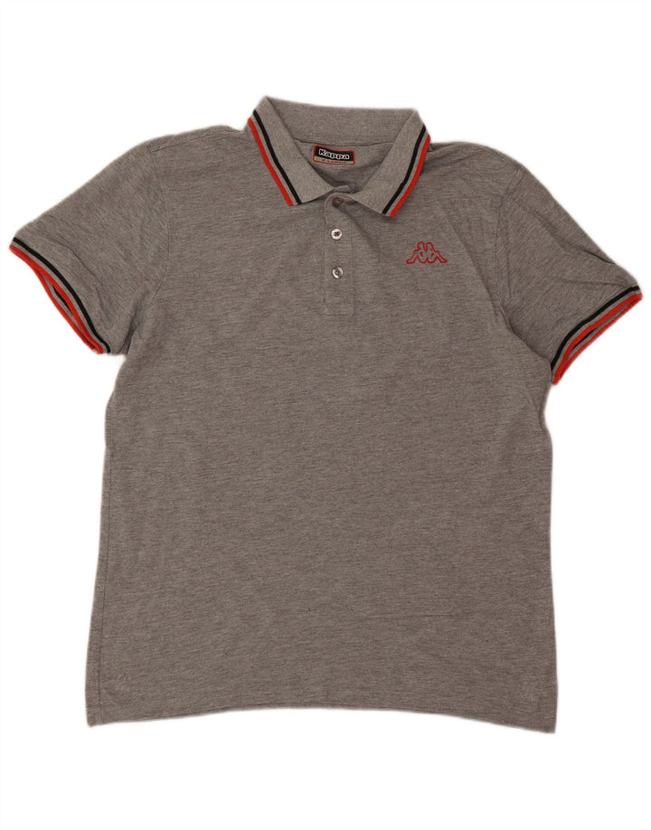 Kappa Polo Shirt til mænd XL Grå Flecked