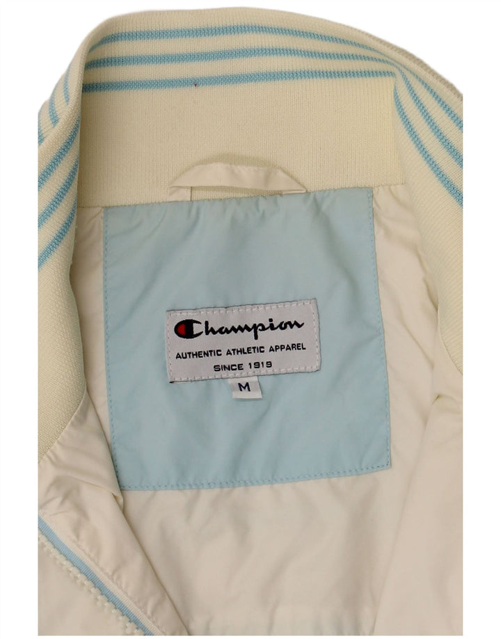 Champion drenge træningsdragt topjakke 9-10 år Medium Off White Colourblock