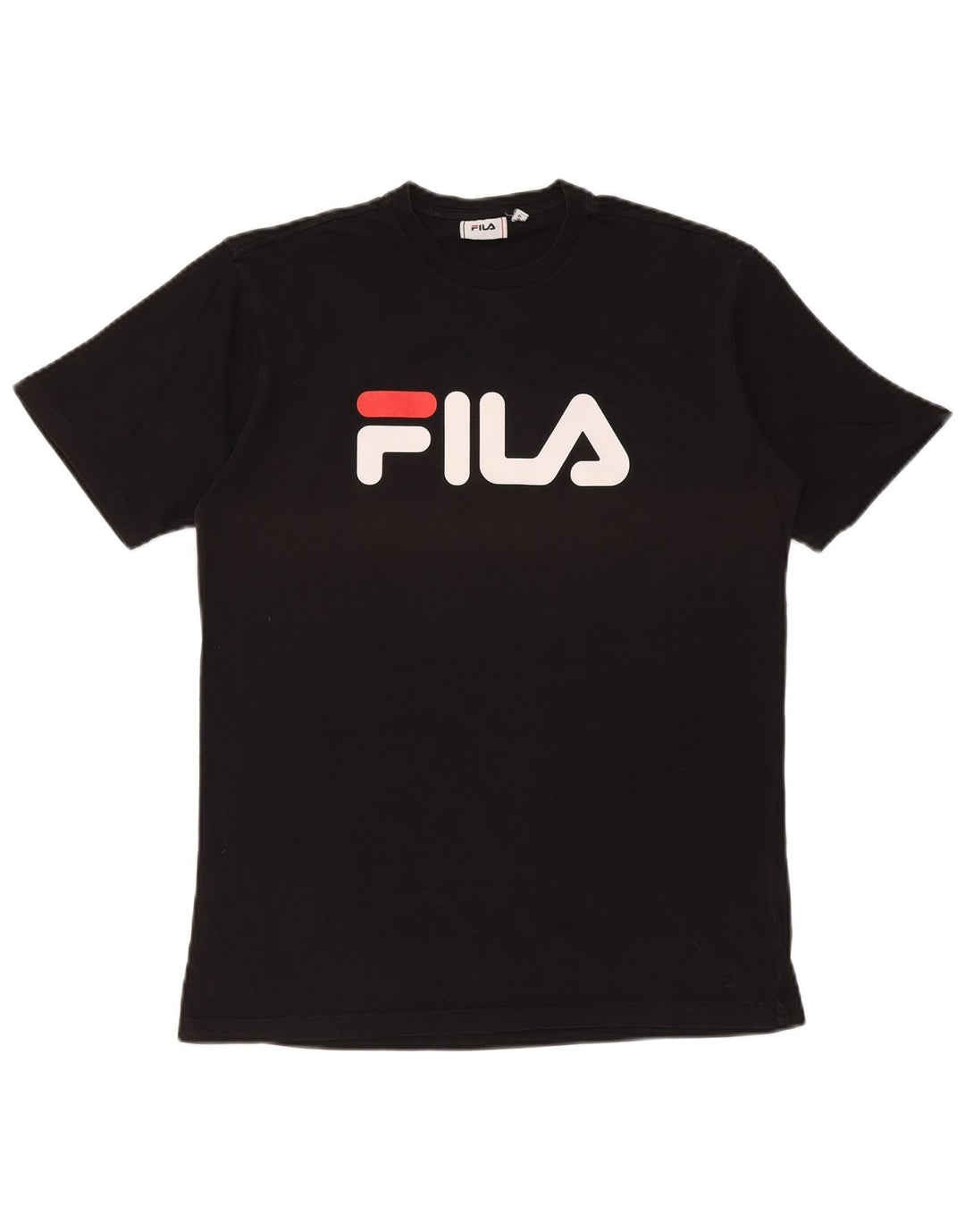 Fila Herre grafisk T-shirt top lille sort bomuld