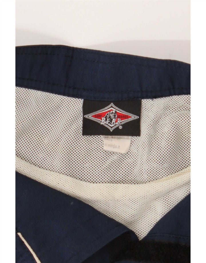 Bear Herre badeshorts Små marineblå polyester