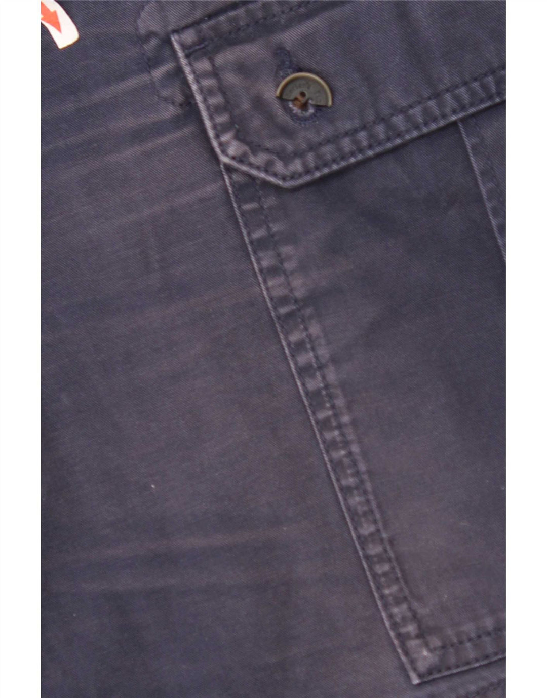 Timberland Herre Cargo Shorts W42 2XL Marineblå Bomuld