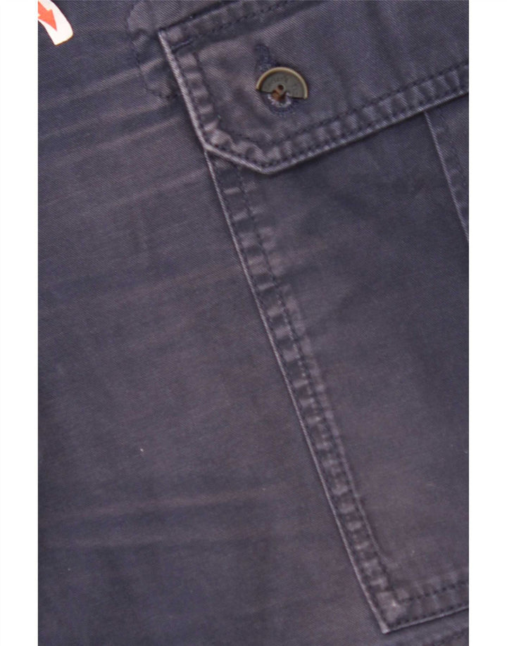 Timberland Herre Cargo Shorts W42 2XL Marineblå Bomuld