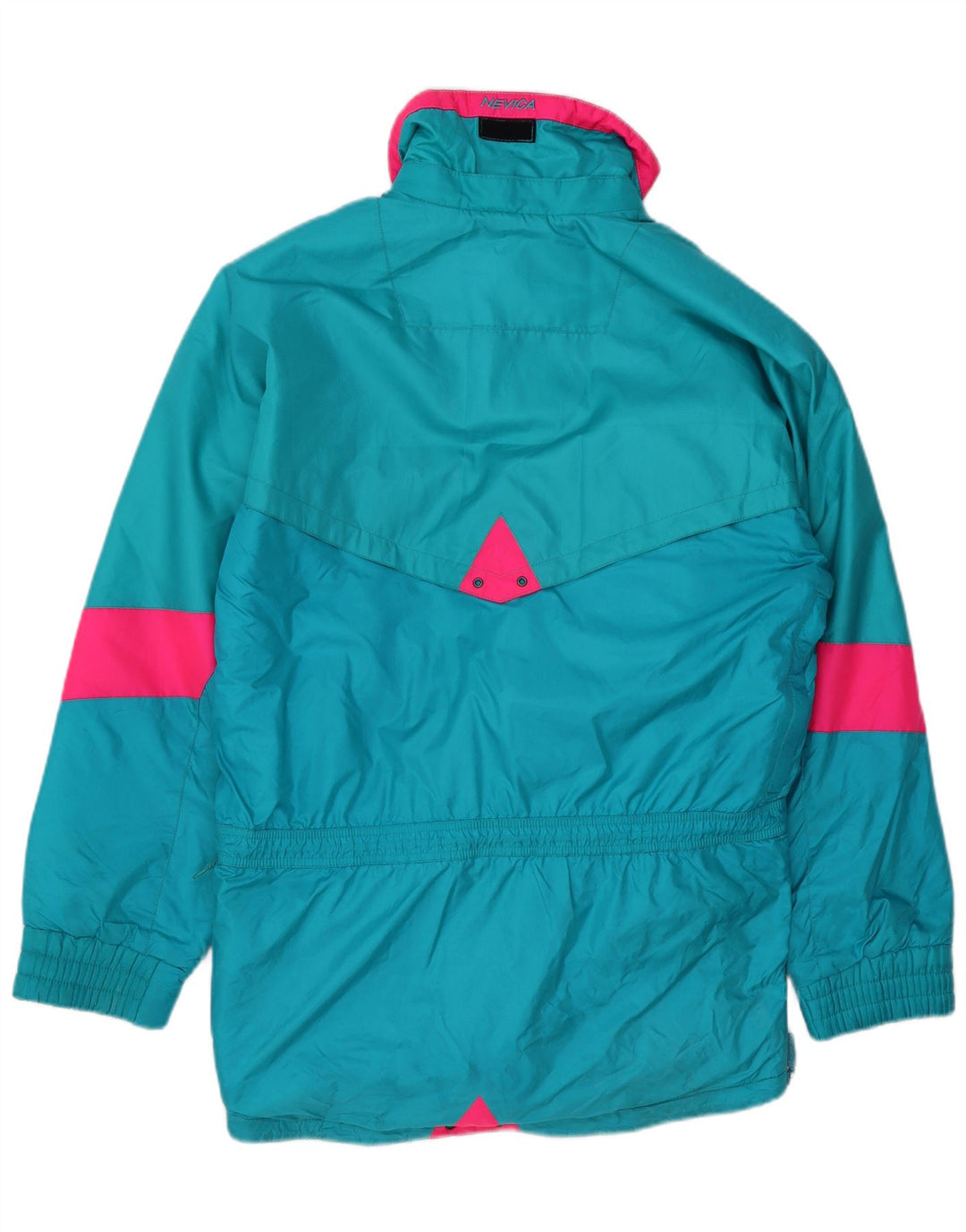 Nevica Herre Anorak Jacket UK 38 Medium Blue Colourblock Polyester