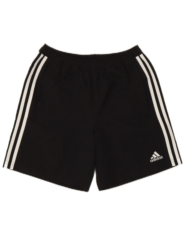 Adidas drenge sportsshorts 11-12 år store sorte polyester