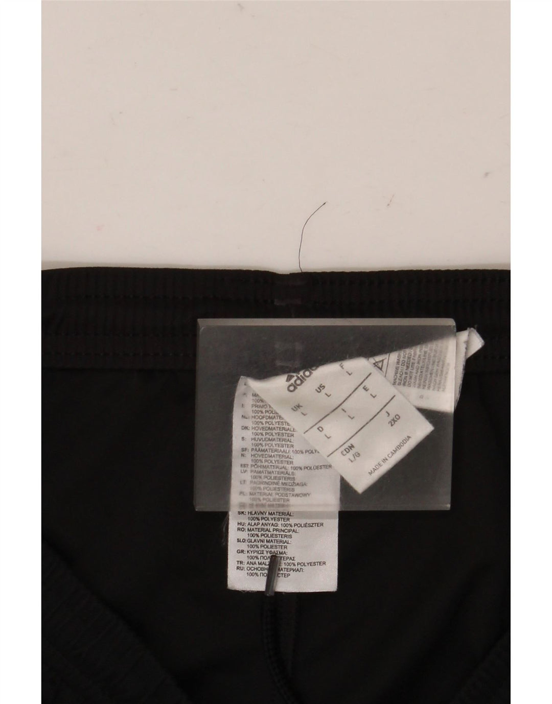 Adidas Herre Climalite Sportshorts Stor sort polyester